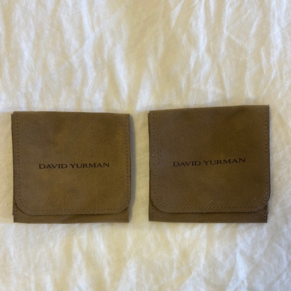 David Yurman Brown Pouches